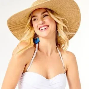 Lilly Pulitzer Wide Brim Straw Sun Hat - Journey to the Jungle Band Lilly Pulitzer | Accessories | New Lilly Pulitzer Straw Hat  main image 4